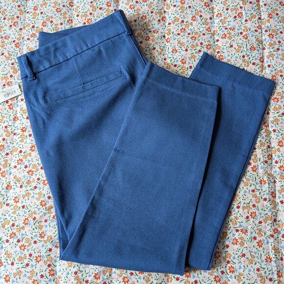Old Navy Pixie Ankle Pants 12P in Royal Blue - New with Tag - Picture 3 of 5